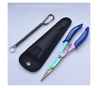 Pinza de Pesca Alicates de pesca Línea de pescado Cortador Tijeras Tijeras Removedor de peces Herramientas multifunción Multifunción SAL Agua resistente a la pesca Accesorios de Herramientas(Color:Blu