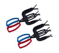 Pinza de pesca multiusos con diseño ligero y agarre antideslizante para un control sin desorden, agarre de aluminio para peces eficiente, captura de peces con abrazadera de pesca en agua dulce