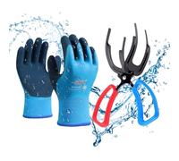 Pinza de pescado genérica - Pinza de control para garras de metal | Herramienta multifuncional de captura de pescado, para tomar y soltar, capturar cangrejos, pesca en agua dulce,