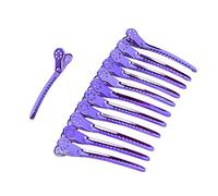 Pinza De Pico De Pato De Acero, Pin De Peinado De Peluquería Pinzas De Peinado Profesionales Para Estilistas De Peluquería De Salón, 12 Piezas Herramienta De Seccionamiento De