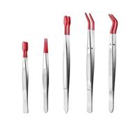 Pinza De Pilar Antiestática - Pinza De Soldadura De Precisión | Pinc De Precisión Antiestática Esd | Pinzas De Pilar Recta Para Pegatinas, Scrapbooking Pestañas Y Electrónica