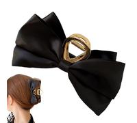 Pinza de | Pinzas de pelo de satén con nudo de para cabello grueso y fino, pinzas antideslizantes para el pelo para mujer, elegante accesorio para el pelo para el día a día, trabajo, viajes