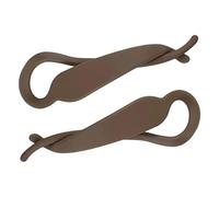 Pinza de plátano - 2 piezas de peluquería Voluminizadora y antideslizante | Accesorio de garra flexible con dientes sellados para niñas de playa informal, vacaciones, trabajo