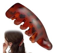 Pinza de plátano - Abrazadera antideslizante de resina ligera y segura | Pinza de pelo de plátano para mujeres y niñas, uso diario, escuela, oficina, hogar, interior, exterior, viajes, vacaciones