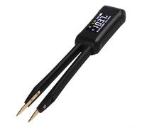 Pinza de puente LCR digital inteligente ZT-MD1 con pantalla OLED, ID de componente automático para prueba SMD, recargable USB-C de 400 mAh, color negro