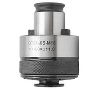 Pinza de roscado GT24 JIS M18 con protección contra sobrecarga de torsión y diseño de cambio rápido para tornos CNC, fresadoras y equipos de grabado, tamaño de mandril estándar