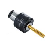 Pinza de roscar 1 mandril de roscar GT24 30 mm ISO JIS M5 M6 M8 M10 M12 M14 M16-M30 con protección contra sobrecarga y torsión. Abrazadera cónica(M24-JIS)