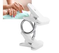 Pinza de sujeci n manual de doble cabezal para pr ctica de manicura, con apertura m xima de 6 cm, ideal para escuelas de manicura y salones de u