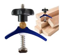 Pinza de sujeción en T - Conjunto de fijaciones ajustables para carpintería y trabajo de metales de precisión con función de agarre , accesorios de riel en T para la