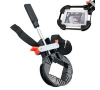 Pinza de sujeción para trabajar en madera, abrazadera de fijación multifuncional para cinturón, abrazadera de sujeción para carpintería, herramienta portátil para carpintería, juego de pinzas para