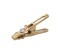 Pinza de tierra galvanizada Abrazadera de toma tierra for soldadura, mango aislado con resorte, cobre completa 300A 260A 500A(260A)