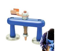 Pinza de Tierra Magnética - Clip De Soporte Magnético Para Soldar | Soporte para Soldar Resistente a Altas Temperaturas en Obras de Construcción