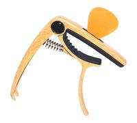 Pinza de tono para guitarra eléctrica portátil de metal que cambia rápidamente, abrazadera antideslizante, pinza de afinación para instrumentos musicales, accesorio de cejilla