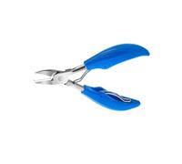 Pinza de uñas encarnadas con acción de resorte, acero resistente a la corrosión y mango de agarre cómodo para recortar bordes curvos. Herramienta de uñas