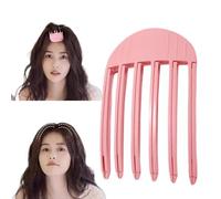 Pinza de volumen para flequillo esponjoso, peines moldeadores de viento, clip de volumen para línea capilar, clip de elevación instantánea de raíces del cabello, volumen de corona alta fácil