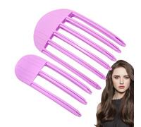 Pinza de volumen para flequillo esponjoso, peines moldeadores de viento, clip de volumen para línea capilar, clip de elevación instantánea de raíces del cabello, volumen de corona alta fácil