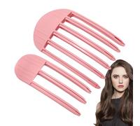 Pinza de volumen para flequillo esponjoso, peines moldeadores de viento, clip de volumen para línea capilar, clip de elevación instantánea de raíces del cabello, volumen de corona alta fácil