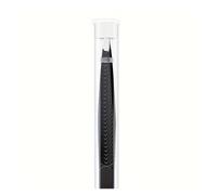 Pinza depilar 1 Uds pinzas for cejas recortadora barba pestañas depilación for herramienta de maquillaje facial hombre o mujer(Black)