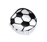 Pinza deportiva para el pelo para mujer, pinzas de pelo de fútbol para el día del partido, pinzas para el pelo, pinzas acrílicas para el pelo, pinzas grandes de 3.1 pulgadas para cabello grueso y