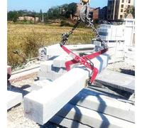 Pinza elevadora de Piedra Extragrande para losas de Granito - Accesorio de Garras de Transporte de Granito de Alta Resistencia, Pinza de Tijera para bordillos, Capacidad de 1125 kg, Ideal pa