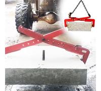 Pinza elevadora de Piedra Extragrande para losas de Granito - Pinzas de Transporte Verticales de Alta Resistencia para bordillos - Capacidad de 1125 kg, Ideal para construcción y cantería
