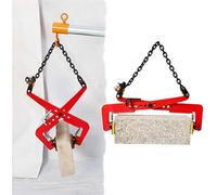 Pinza elevadora de Piedra Extragrande - Soporte Vertical de Agarre para losas de Granito y mármol de Alta Resistencia (Capacidad de 1125 kg) - Ideal para Paneles de Piedra Pesados y Uso en c