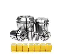 Pinza ER 1 Juego de pinza ER ER8 ER11 ER16 ER20 ER25 ER32 resorte de precisión 0.015mm CNC soporte de herramienta de fresado torno de máquina de grabado(ER11-13PCS)