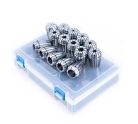 Pinza ER ER11 ER16 ER20 ER25 ER32 Set ER mandril de resorte máquina grabado torno(Set Box,ER16-10pcs)