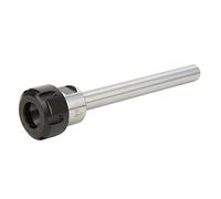 Pinza ER25UM, portabrocas de vástago recto CNC, 0,01 mm para máquina de grabado, hecho de material 40Cr con fuerte estabilidad, mecanizado de cavidad profunda para Tur (C16-ER25UM-150L)