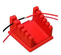 Pinza Estación Soldadura - Pinza Cable ABS Con Base Magnética Para Banco De Trabajo | Soporte Electrodos & Fijación De Cables Para Soldadura | Herramienta Versátil Ďe Reparación Ṕara Garaje & Viaje