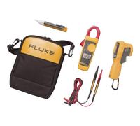 Pinza Fluke 323 + Termómetro infrorrojos Fluke 62MAX+ + Detector de tensión VoltAlert 1AC