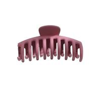 Pinza for el cabello mate grande y colorida, horquilla acrílica elegante de estilo coreano, accesorios for el cabello for mujer (Color : 5 purple)