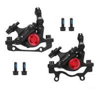 Pinza Freno Hidráulico MTB Aleación Aluminio Disco | Tecnología cable hidráulico, pistón bidireccional, frenado para preciso, aleación aluminio, post AB 51/75mm(A)