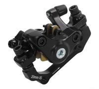 Pinza Freno para delantero 160mm para MTB y Ruta Pinza Freno | Aleación aluminio, frenado , pastillas metal, no daña disco, uso rudo(rear black)