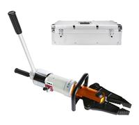Pinza Hidráulica Profesional 18T Fuerza Corte + 5.5T Expansión,Rotación 360°,Aleación Aluminio Anticorrosión | Cortar Metal,Tuberías/Vehículos/Rescate Emergencia/Industrial ,Aluminumboxpacking
