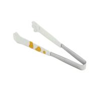 Pinza japonesa de acero inoxidable para alimentos, para el hogar, cocina, hornear, barbacoa, trompeta blanca
