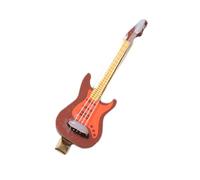 Pinza lateral elegante para guitarra de los años 2000, pinza para el pelo, bajo, creativo, novedad, guitarra, instrumento musical, balletcore