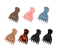 Pinza ligera de resina para el cabello, 7 piezas de pinza de elevación de raíces, accesorios para el cabello rizado, herramienta de peinado, clip voluminizador de raíces