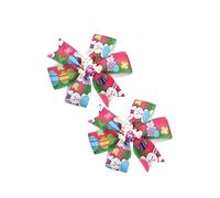 Pinza ligera para el pelo de Pascua que mejora tu aspecto de Pascua con estas pinzas de pelo de conejos de dibujos animados y flores para niños