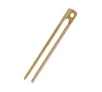Pinza magnética para tostadas, pinzas de cocina de madera, abrazadera resistente al calor, utensilio multifuncional, herramienta de agarre seguro, madera natural, cocina para todas las edades, 8.6 x