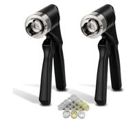 Pinza Manual Para Engarzar Cápsulas De 11 Y 20 Mm - Herramienta De Cierre Para Frascos Con Mango Largo - Ideal Para Laboratorio, Uso Doméstico Y Pequeño Embotellado