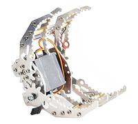 Pinza mecánica profesional de metal con servo de alto par de torsión, pinza manipuladora de piezas robóticas RC para Arduino, Raspberry Pi, Microbit, AI ROS Science STEAM DIY Education