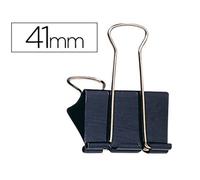 Pinza metalica q-connect reversible n.4 42 mm caja de 10 unidades - KF01285