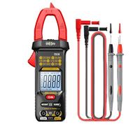 Pinza Multímetro Digital,Probador de Intensidad 4000 Puntos Automático | Abrazadera Multímetro Inteligente de Pantalla Digital para Electricista Taller Garaje Automotriz Hogar Industrial - Uso