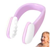 Pinza nasal de natación, tapón de nariz impermeable de silicona para la na