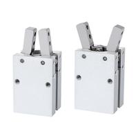 Pinza neumática de doble efecto MHC2 10D, 16D, 20D, 25D y 32D, de aluminio, estilo angular, for cilindros de aire, 1 unidad(MHC2-32D)