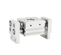 Pinza neumática de doble efecto MHL2-20D, MHL2-20D1, MHL2-20D2, tipo ancho, cilindro paralelo, abrazaderas aluminio, 1 unidad(MHL2-10D2)