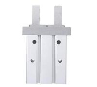 Pinza neumática de doble efecto MHZ2 Calibre de toma de cilindro neumático de acero de alto sellado M3 × 0.5(MHZ2-25D)