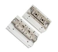 Pinza neumática de perfil bajo de doble acción MHF2, 1 unidad, MHF2-8D, MHF2-12D, MHF2-16D, MHF2-20, MHF2-8D1/12D1/16D1/20D1, MHF2-8D2/12D2/16D2/20D2(MHF2-12D2)