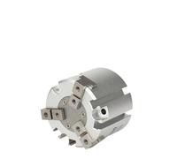 Pinza neumática de tipo paralelo serie MHS2/MHS3/MHS4 MHS 16D 20D 25D 32D 40D 63D 80D Pinza neumática de dos y tres mordazas(MHS3,50D)